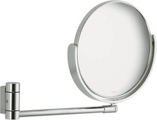 KEUCO Plan Kosmetikspiegel ⌀ 19,1 cm, chrom, schwenkbar, unbeleuchtet, Spiegel