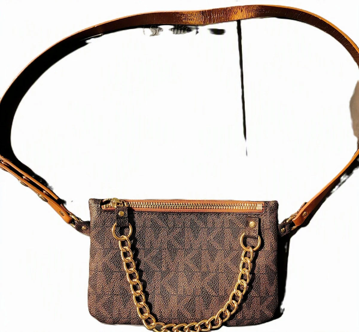 Michael Kors Signature Bag Belt Bag & Fanny Pack Brown Bags
