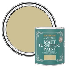 Rust-Oleum Washable Matt Furniture Paint Silver Sage - 750ml