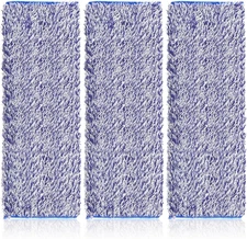 3 Pack Microfiber Dusting Pad for Bona Family of Mops, Washable & Reusable Pads 