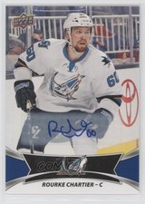 2016-17 Upper Deck AHL Auto SP Rourke Chartier #109 Auto 4ta