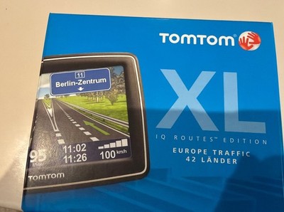TomTom XL Navi IQ Routes Edition Europe Traffic GPS Navigation 42 Länder OVP