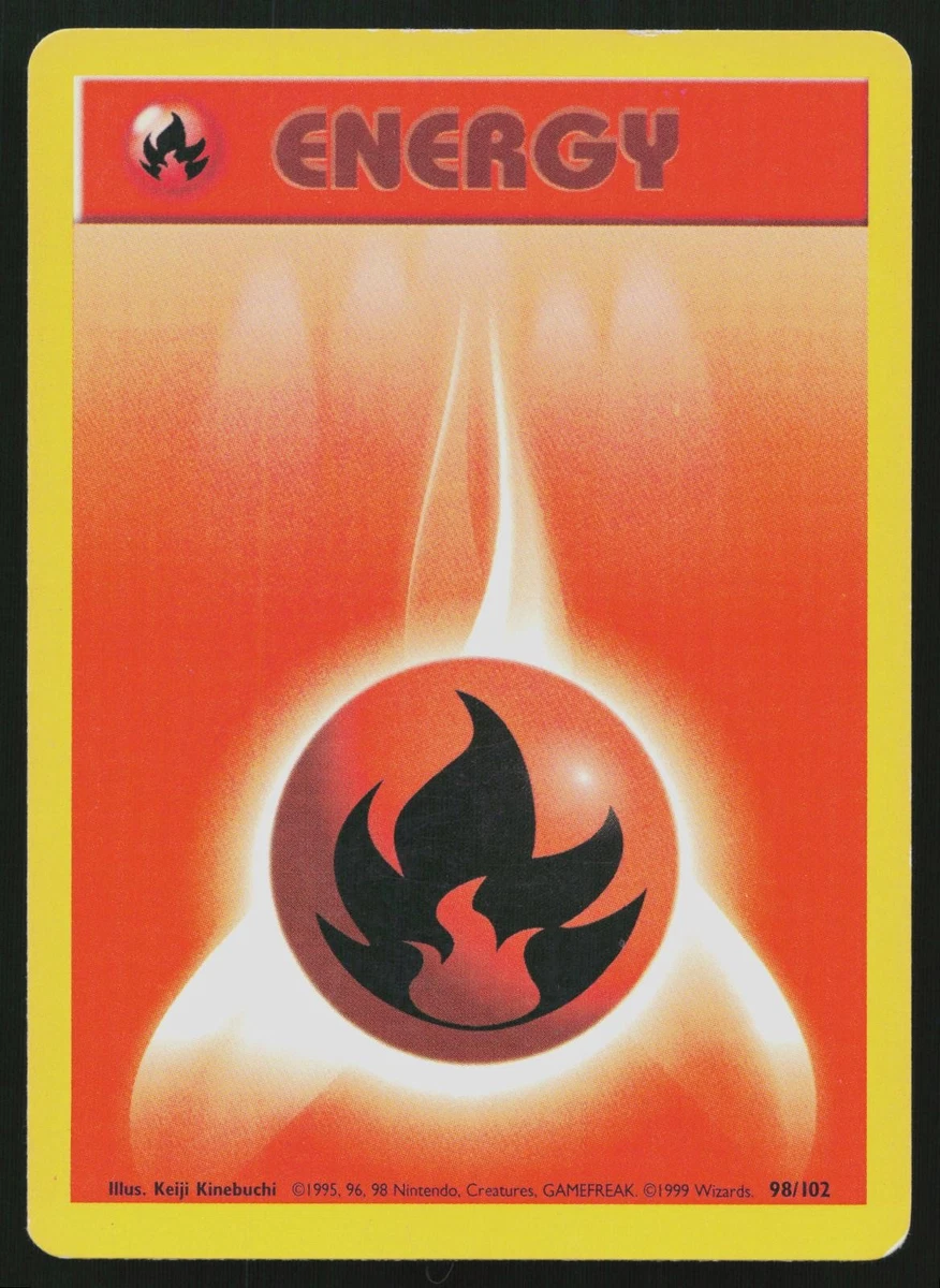 Energy Pokémon TCG Base Set Individual Collectible Card Game Cards for sale 