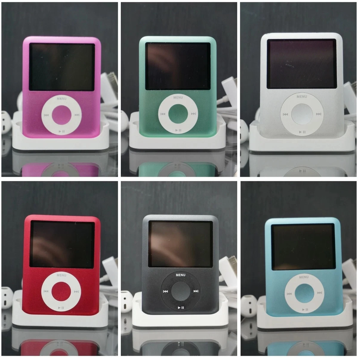 アップル 第3世代 iPod nano 4GB 本体 アイポッド Apple iPod Nano 3rd Generation 4GB or 8GB (Choose Your GB Size and