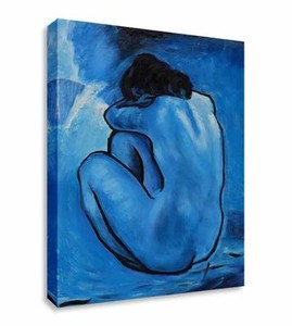 Blue Nude By Pablo Picasso Canvas Wall Art Picture Print Ebay