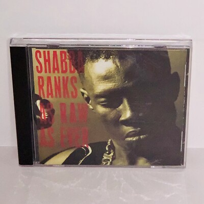 New & Factory Sealed (shrink wrapped) As Raw as Ever by Shabba Ranks CD