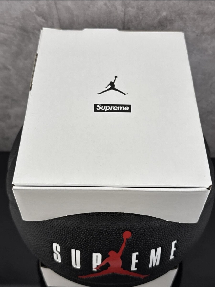 Supreme X Jordan Basketball 2024 Black Red Basketball 2024 New