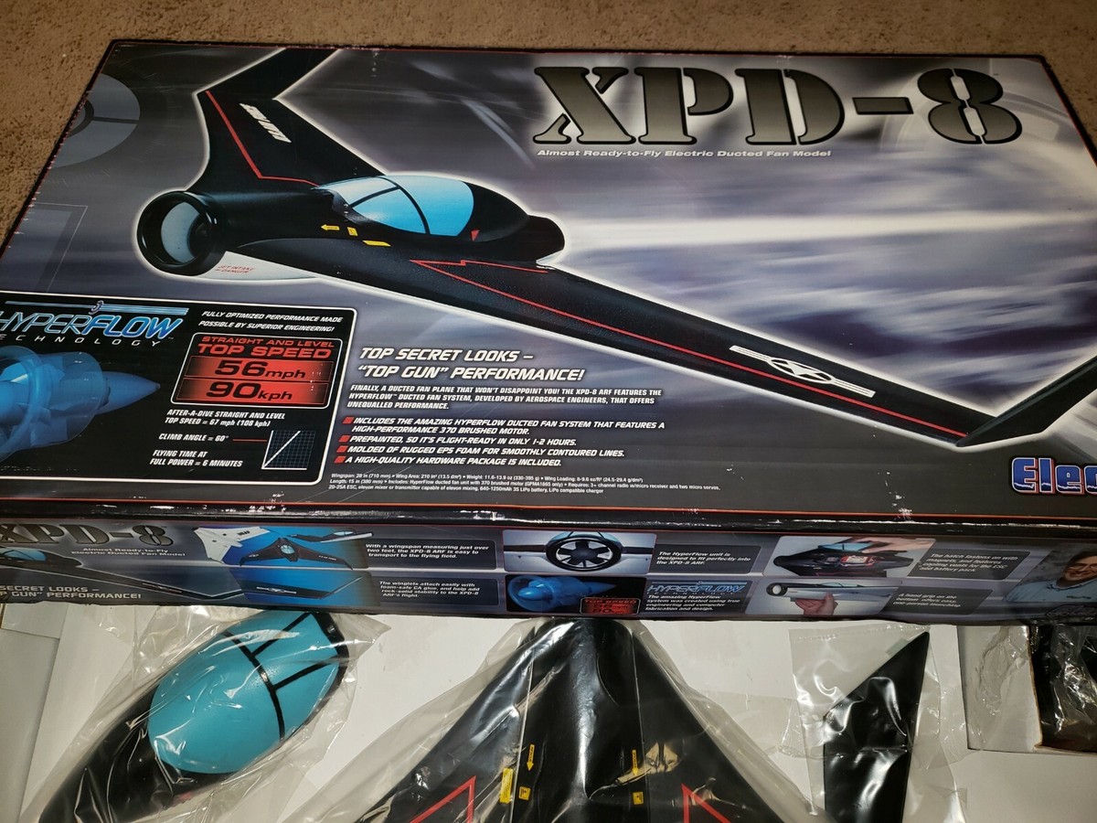 GREAT PLANES - Electricfly- XPD-8 - hydroflow technology - ARF