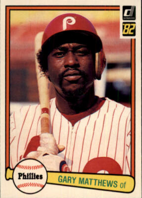 1982 Donruss Baseball ''Main Set'' Base Cards #441 to #660