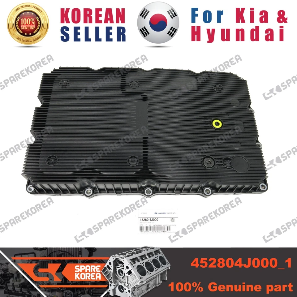 FILTRO Y MONTAJE DE SARTÉN 452804J000 genuino/OEM para Hyundai Ioniq Foto 2 de 2