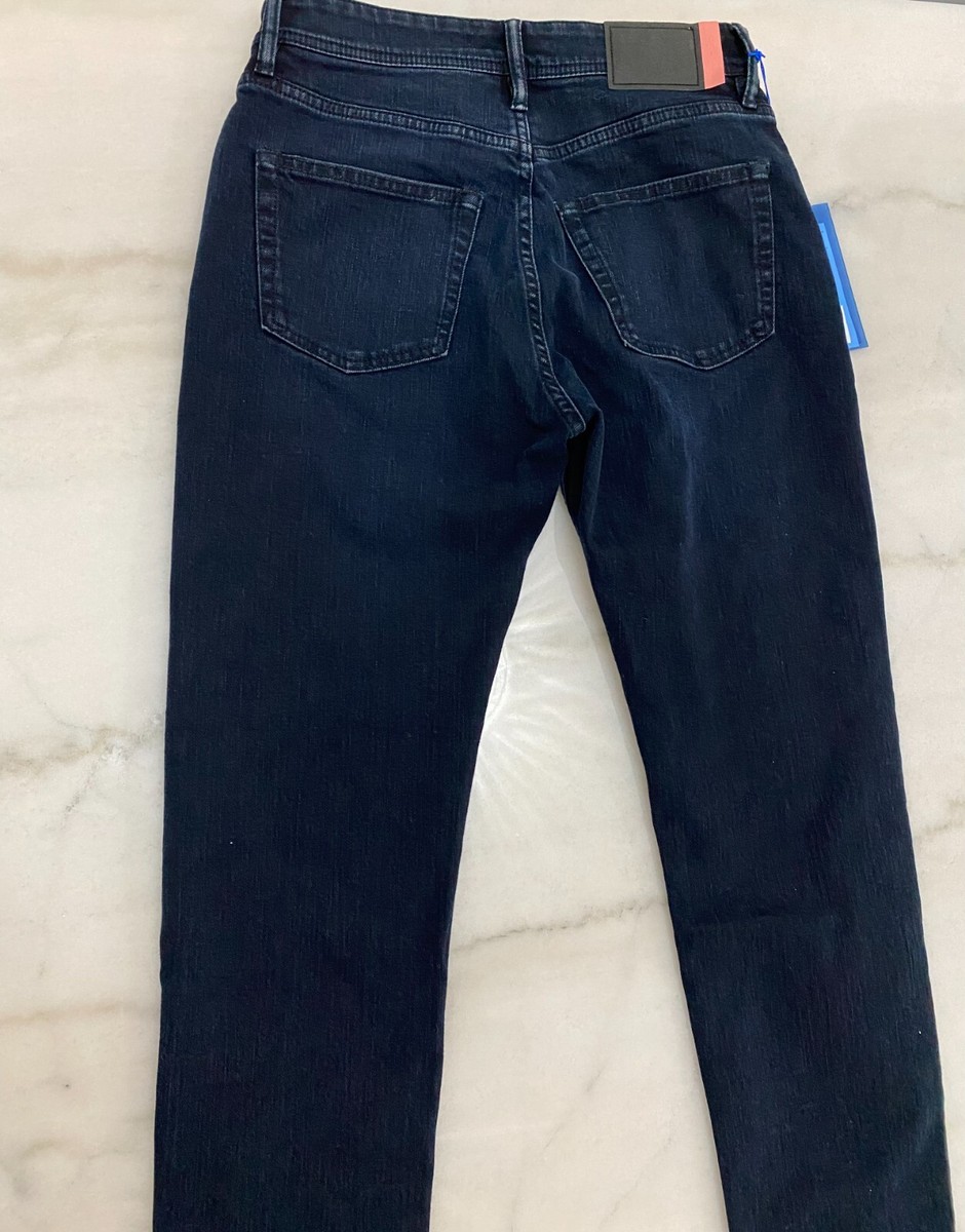 NWT Acne Studios Bla Konst Melk Blue Black Denim Jeans Women