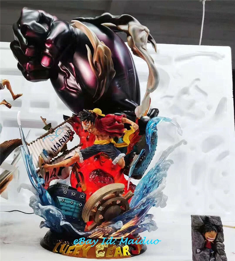 One Piece Monkey D Luffy Gear 3 Statue Resin Figurine Naga JC