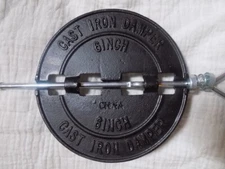 8" Cast Iron Stove Pipe Damper NEW