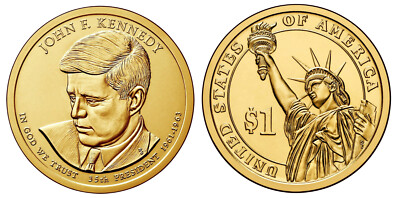 2015 D $1 President John F Kennedy Presidential Dollar 1-Coin | eBay