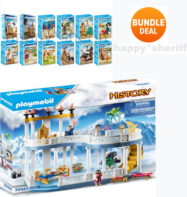 Playmobil Juegos de Historia 70465 El Palacio de los Dioses Griegos y los  12
