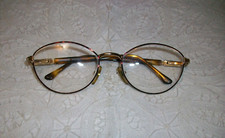 GENNY 657 Italian Eyeglasses Tortoise Metal Rims 53 18 Made in Italy