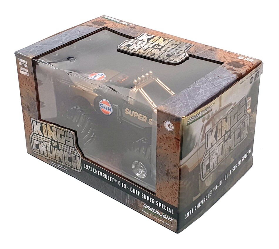 Greenlight 1/43 Scale 88013 - 1971 Chevrolet K-10 Gulf Super