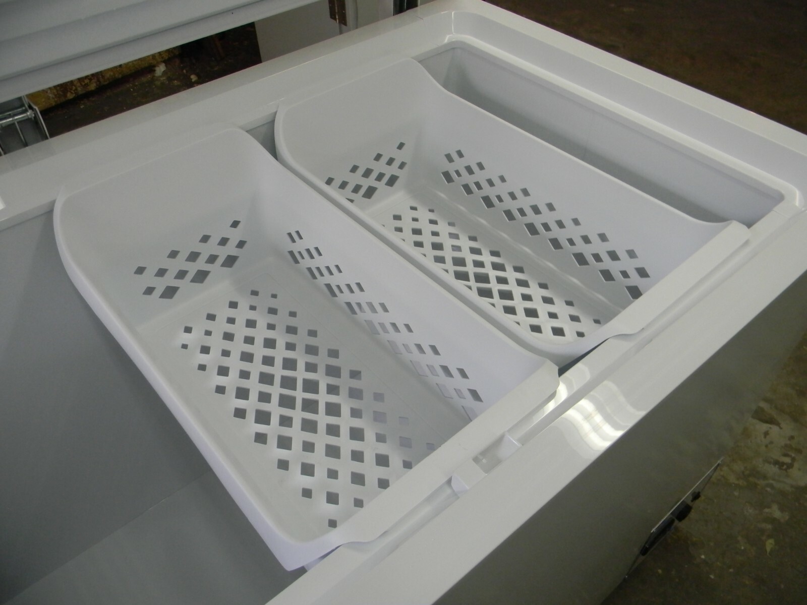 Get **2** New Frigidaire 22-1/2" Baskets for your freezer plus Free Shipping