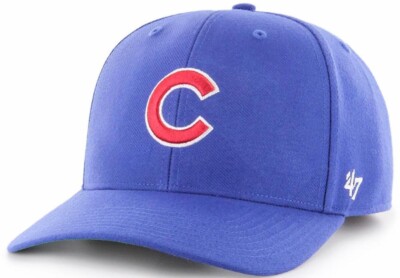 47 Brand Cold Zone Chicago Cubs Royal MVP DP Curved Visor Cap Snapback