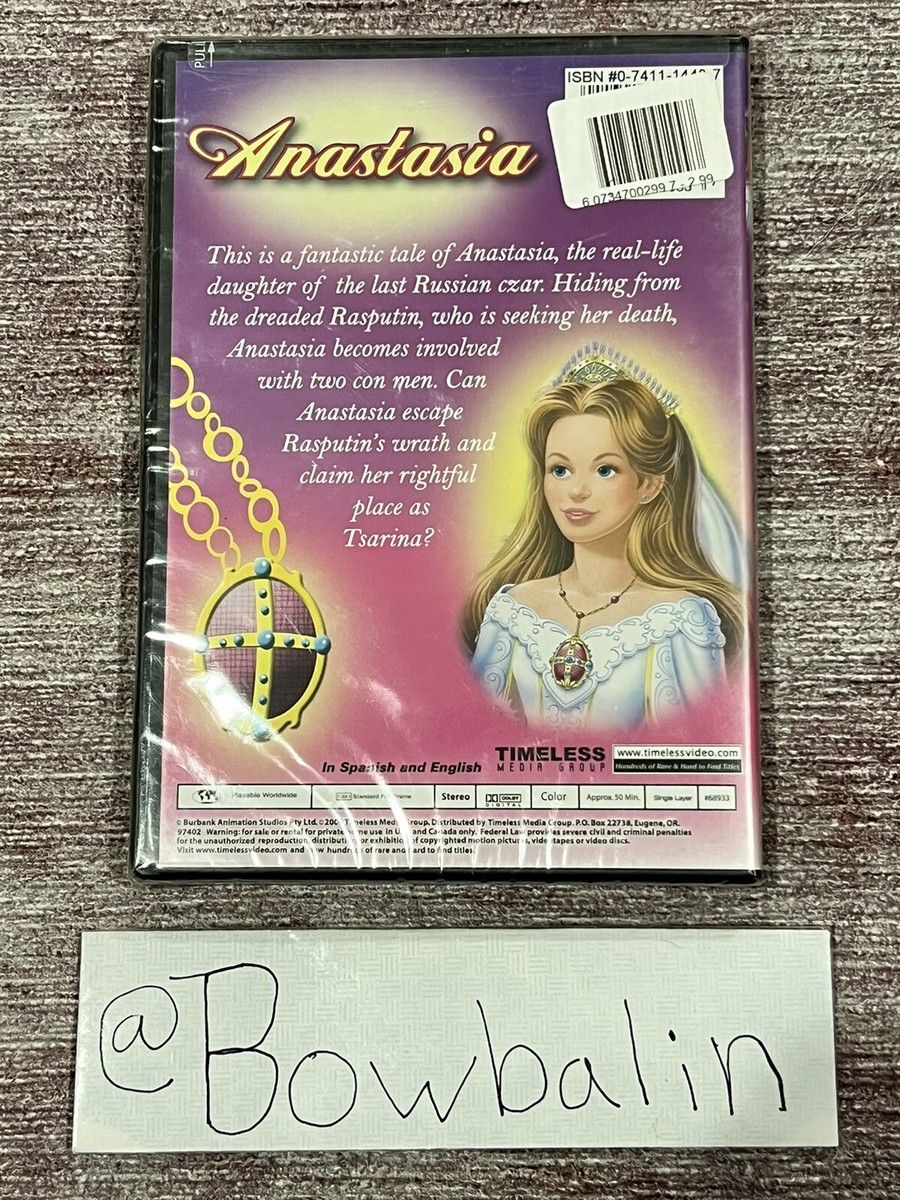 その他 Anastasia [DVD] Anastasia (DVD, 2005, Single Disc Version Checkpoint) for sale