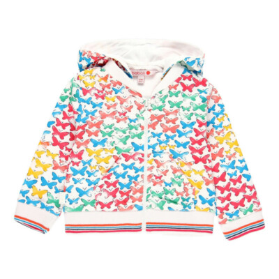 239105 Boboli Kinder Baby Mädchen Sweat Jacke Weste Sweatjacke Gr. 80 Neu bunt
