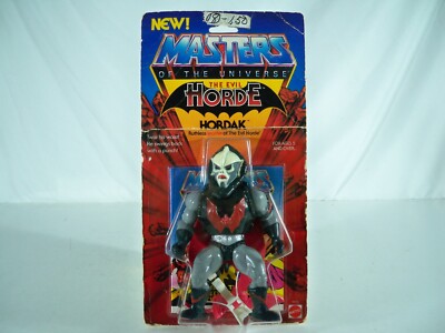K24i05381 HORDAK MOC MINT ON SEALED CARD MATTEL 1984 MOTU HORDE VINTAGE FIGURE