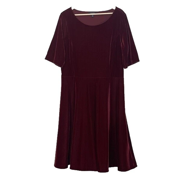 Shift sólido Lands 'End Vestidos femininos