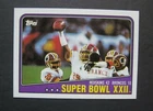 WASHINGTON REDSKINS CARD #1 SUPERBOWL XXII Champs 1988 Topps MINT