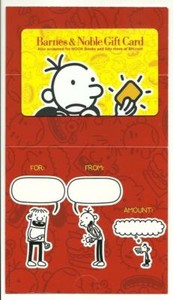 Barnes Noble Diary Of A Wimpy Kid Gift Card No Value
