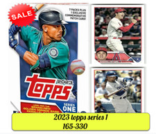 2023 Topps Series 1 Baseball Base Cards (#166-330) - YOU PICK! Complete Your Set