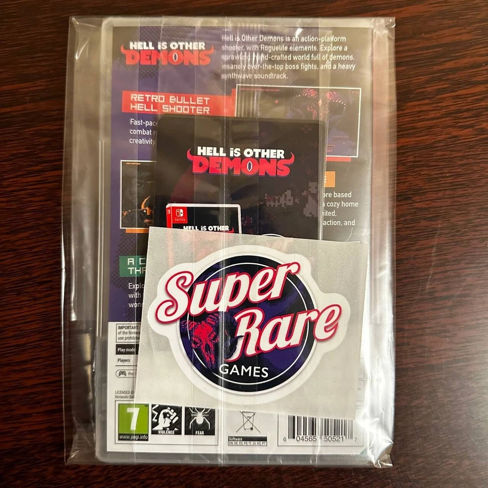 Hell is Other Demons Super Rare Game Nintendo Switch with cards - Image 2 of 2