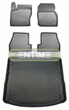 Z330280 SET Kofferraumwanne Gummifußmatten für Ford Focus Titanium 3 DYB Turnier