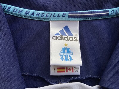 OLYMPIQUE MARSEILLE 1998 1999 AWAY FOOTBALL SHIRT SOCCER JERSEY