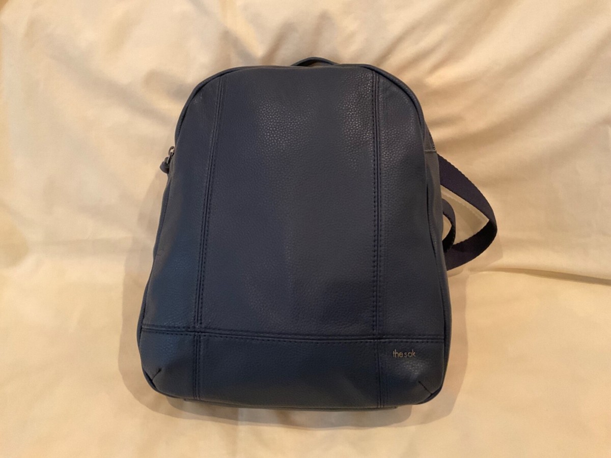 The Sak Deep Blue unisex Backpack The Sak De Young Leather Backpack in Indigo Blue | eBay main image 4
