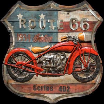 【Harley-Davidson】ハーレー アートフレーム 3D Wall Art, Motorcycle, Oil Painting Harley Davidson Bike Canvas