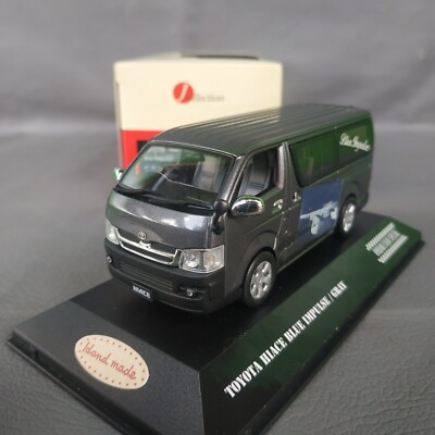 J-COLLECTION 1:43 Toyota Hiace Blue Impulse Gray | eBay