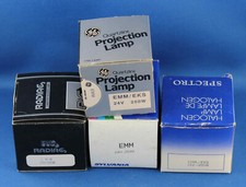 Lot of 4: Bell  Howell EMM Projector Lamp Bulb 24V 250W - Made in USA, no tarif