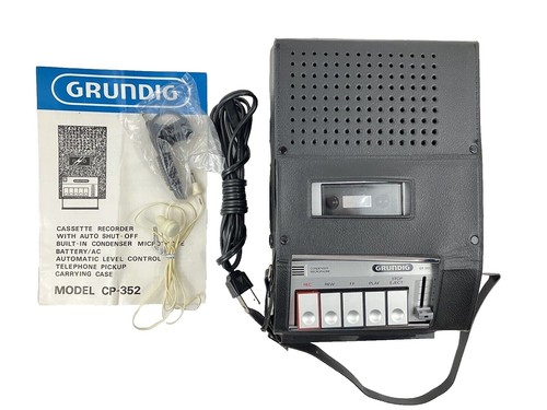 Grundig RR 3500 – Boombox Vintage Années 80 – Radio Cassette – Occasion