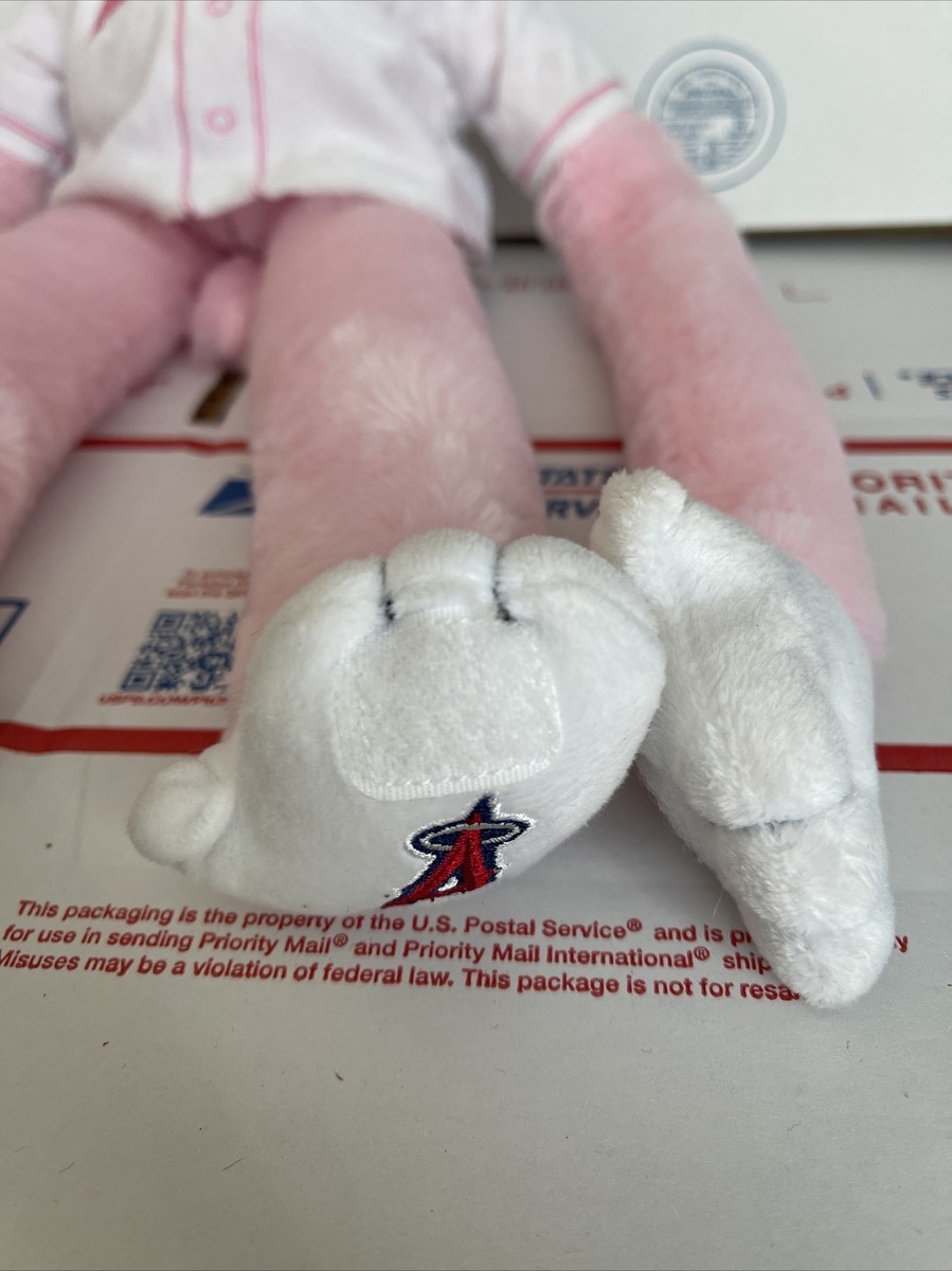 Los Angeles Angels Pink Rally Monkey Plush MLB official Rare | eBay