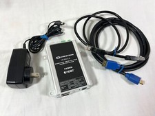 Crestron HD-RX3-C-B and AC Power Supply CAT 5 Receiver HDMI w/ Cables