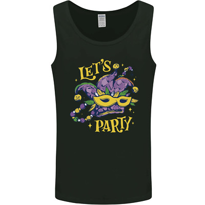 Mardi Gras Lets Party Herren Tanktop