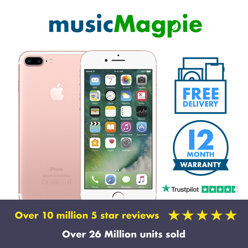 Apple Iphone 7 Plus 128gb Rose Gold Ee A1784 Gsm For Sale Online Ebay