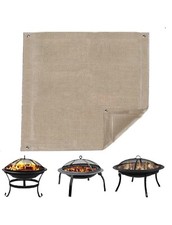 Fireproof Mat Flame Retardant Mat  BBQ Grill Mat Fire Pit Mat for Patio Outdoor
