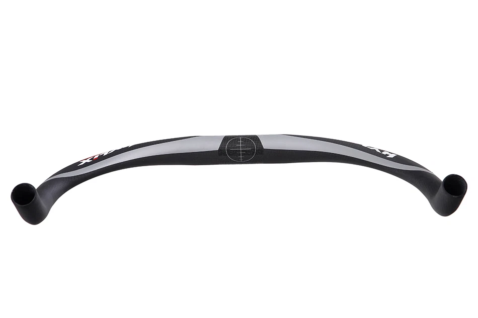 HYLIX Карбоновый БЫЧИЙ РОЖОК TT Руль/Аэробар-Трасса Времени, Триатлон и Фиксированная Передача - 155 г - Изображение 3 из 4