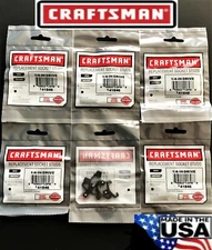 30 CRAFTSMAN 1/4" BLACK REPLACEMENT SOCKET STUDS RACK RAIL CLIPS 941846 USA MADE