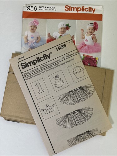 6 UNCUT Simplicity Patterns: Disney & Pillowcase Dresses, Tutus Baby Toddler - Picture 8 of 12