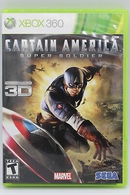 Jogo Capitão América Super Soldado Xbox 360 Original - Escorrega o