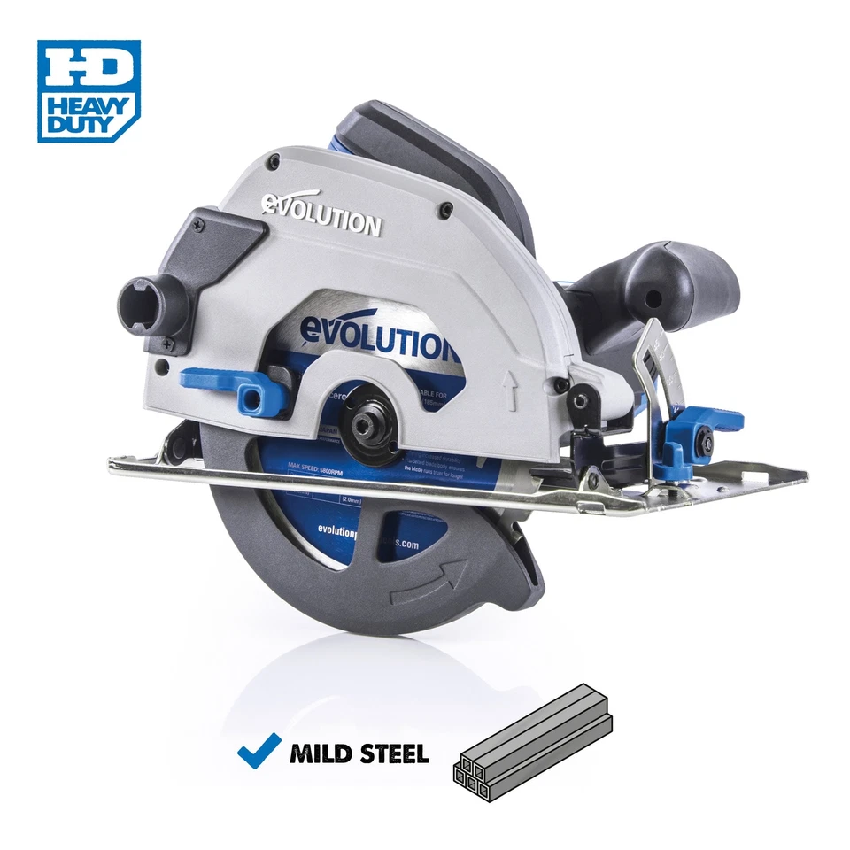 Evolution S185CCSL: Metal Cutting Circular Saw 7-1/4 in. Blade - Image 3 of 4