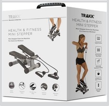 Trakk Health Fitness Mini Stepper with LCD Monitor Exercise Equipment NEW