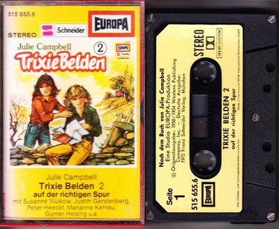 MC Trixie Belden 2 - Trixie Belden auf der richtigen Spur - Europa schwarz/gelb